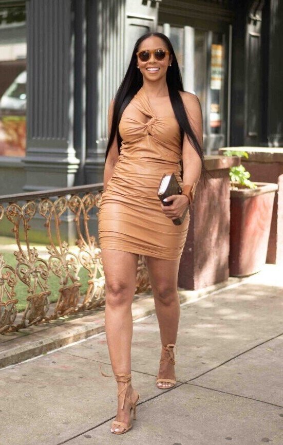 Caramel Drizzle Dress ShopTheBGuide