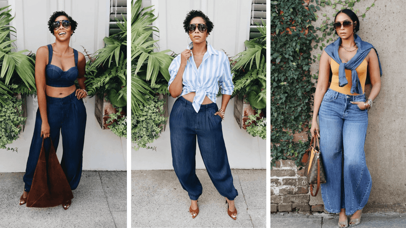 A Summer Wardrobe in Blue
