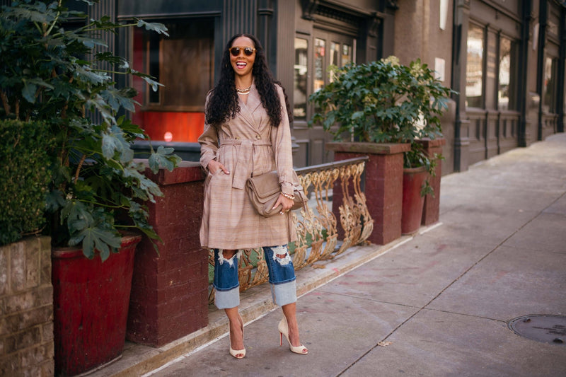 A Timeless Trench Coat For The WIn