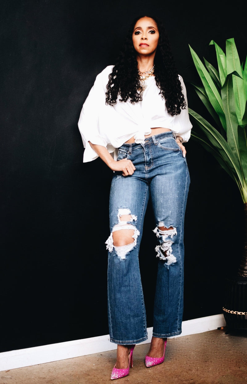 Roll Up Or Down Jeans