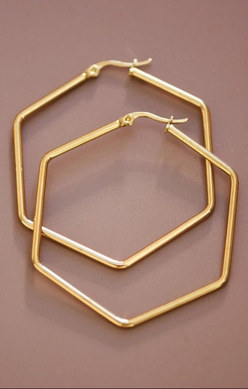 Luxe Angled Hoops