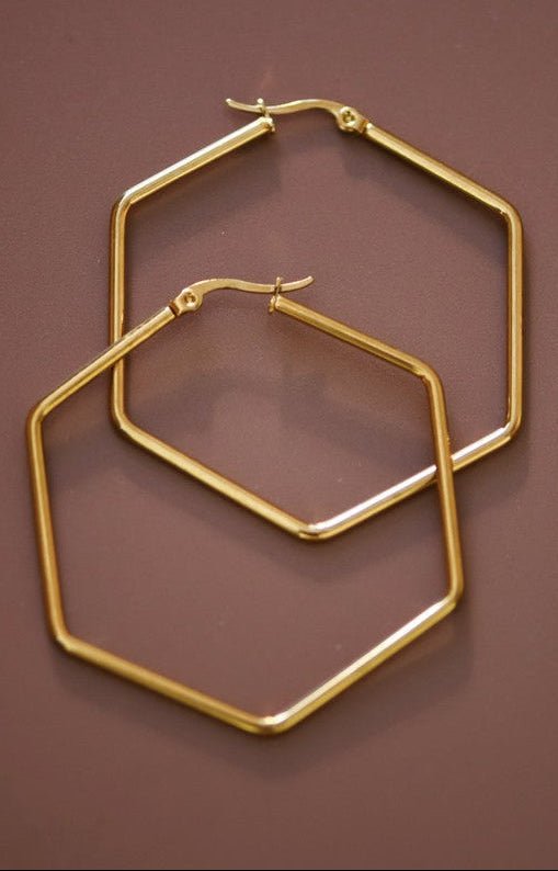 Luxe Angled Hoops
