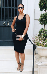 Sculted Maxi Dress