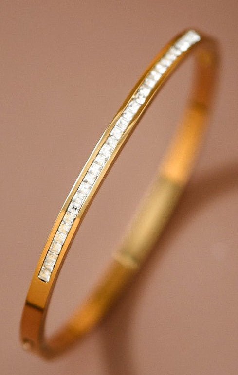 Baguette Luxe Bangle