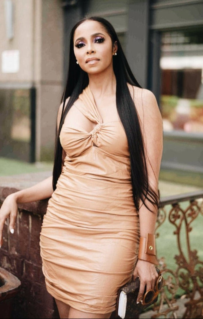 Caramel Drizzle Dress