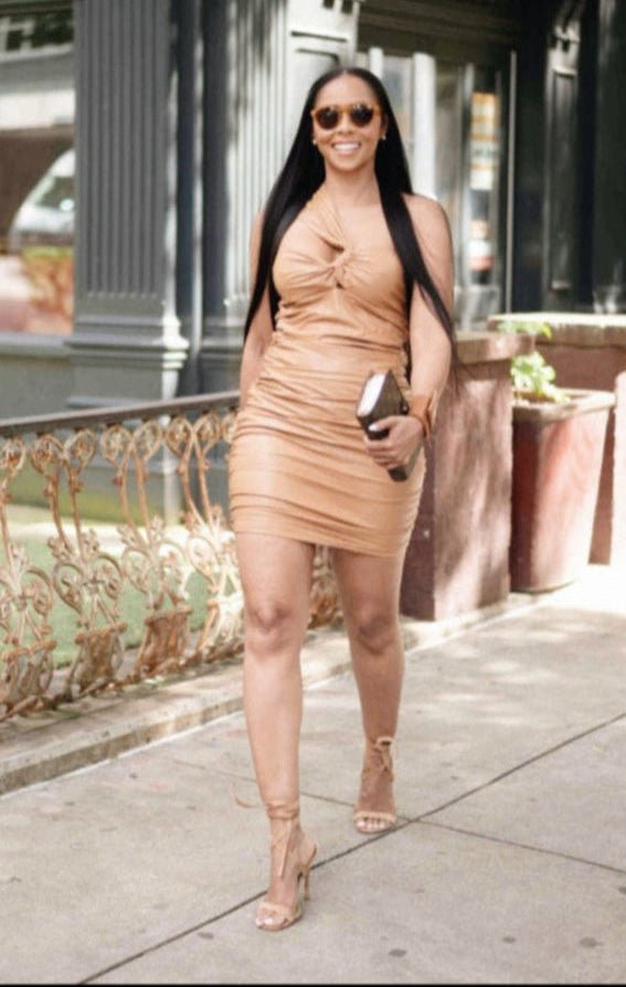 Caramel Drizzle Dress
