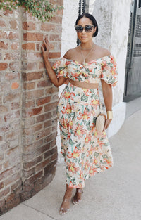 Capri Sunset Skirt Set