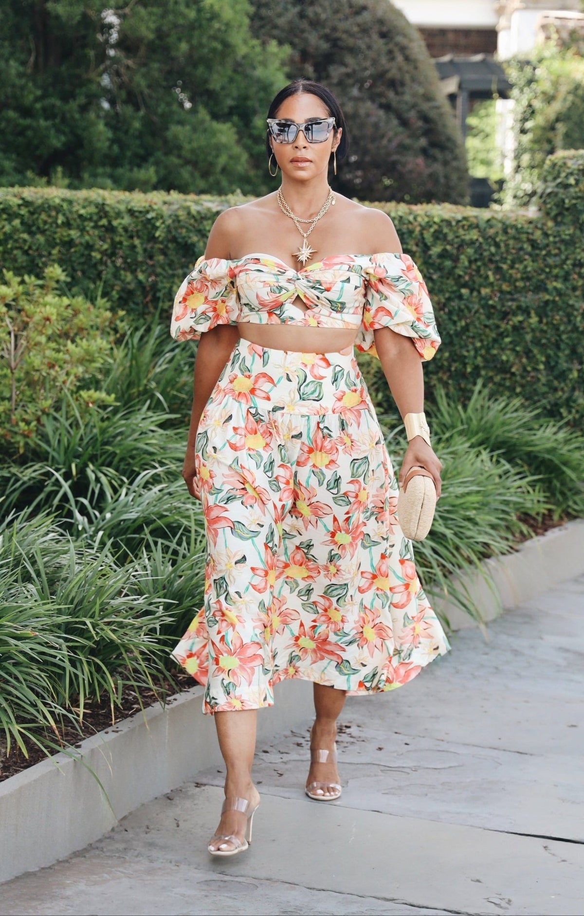 Capri Sunset Skirt Set