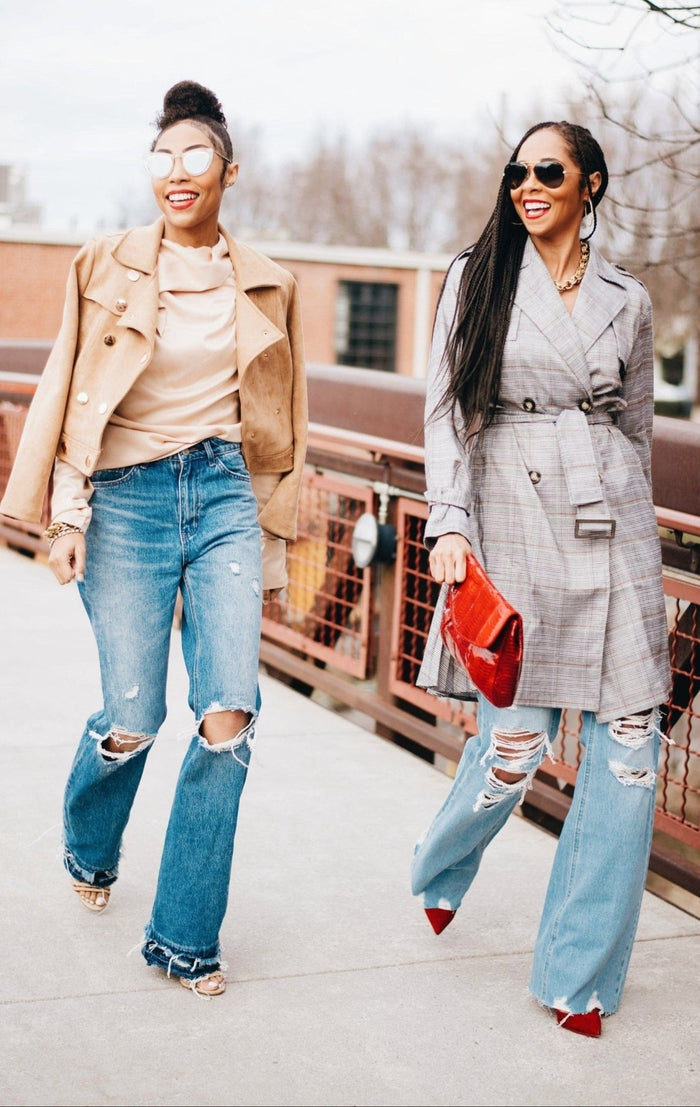 Eye-Spy Double Breasted Trench Coat