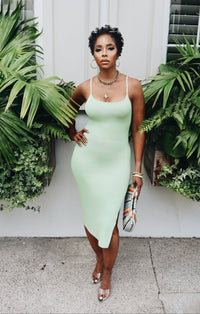 Jet Set Slit Dress