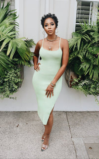 Jet Set Slit Dress