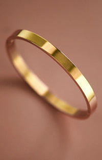 Gilded Simplicity Bangle