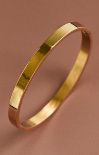 Gilded Simplicity Bangle