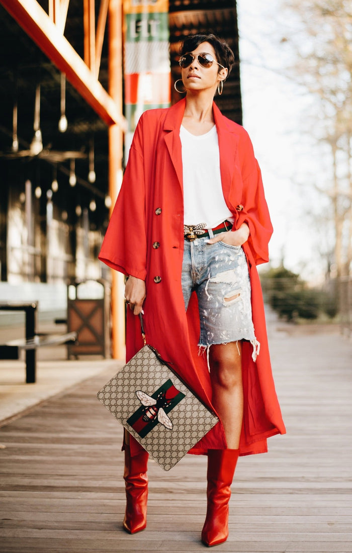 Fire Line Button Down Tie Coat