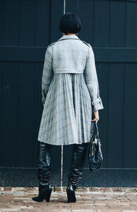 Maison Plaid Dress