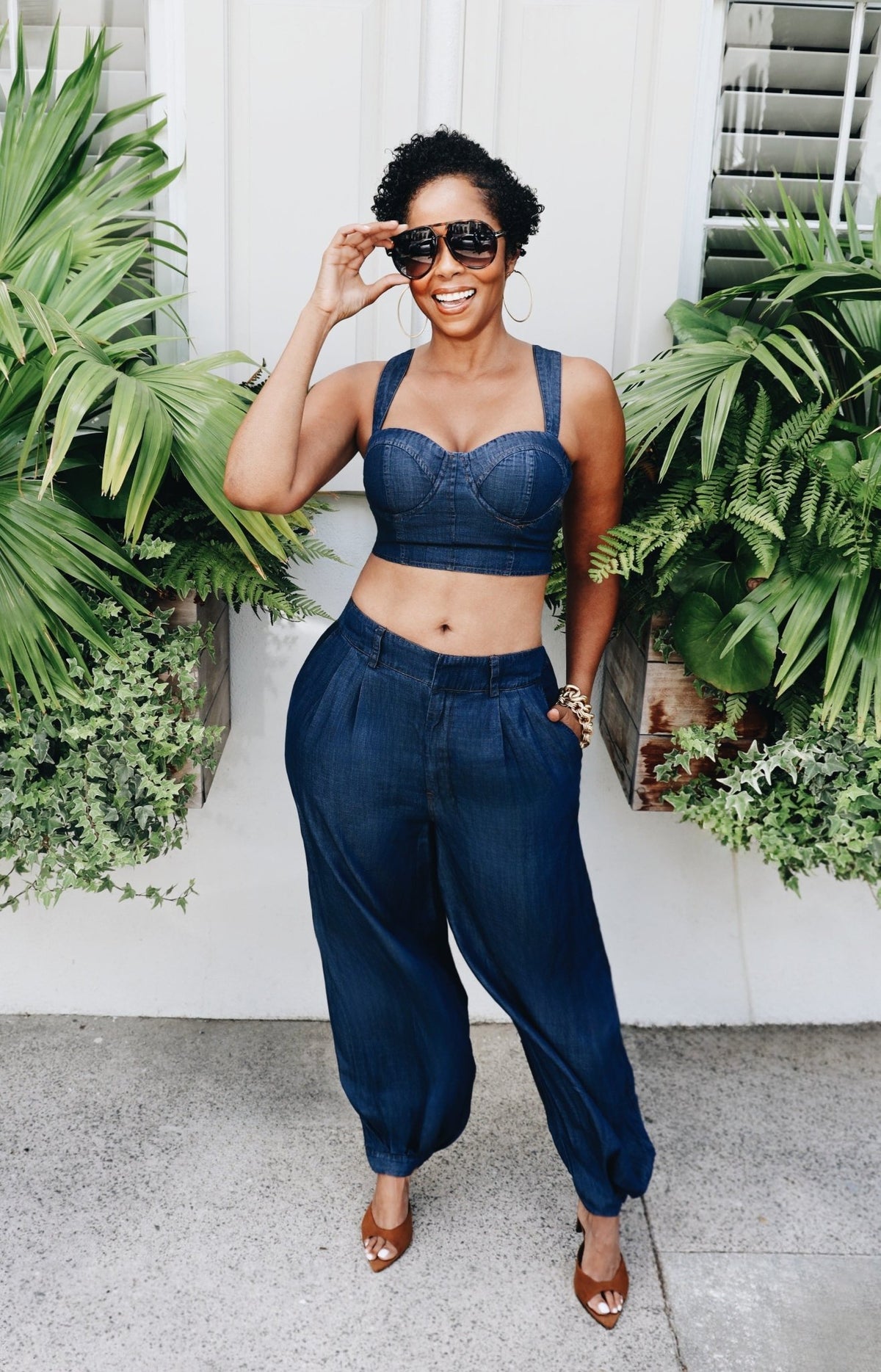Indigo Muse Denim Set