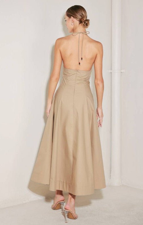 Riviera Bare Back Midi