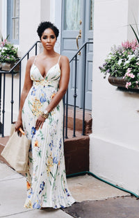 Sunset Bloom Maxi Dress