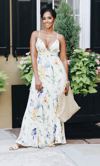 Sunset Bloom Maxi Dress