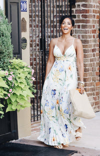 Sunset Bloom Maxi Dress