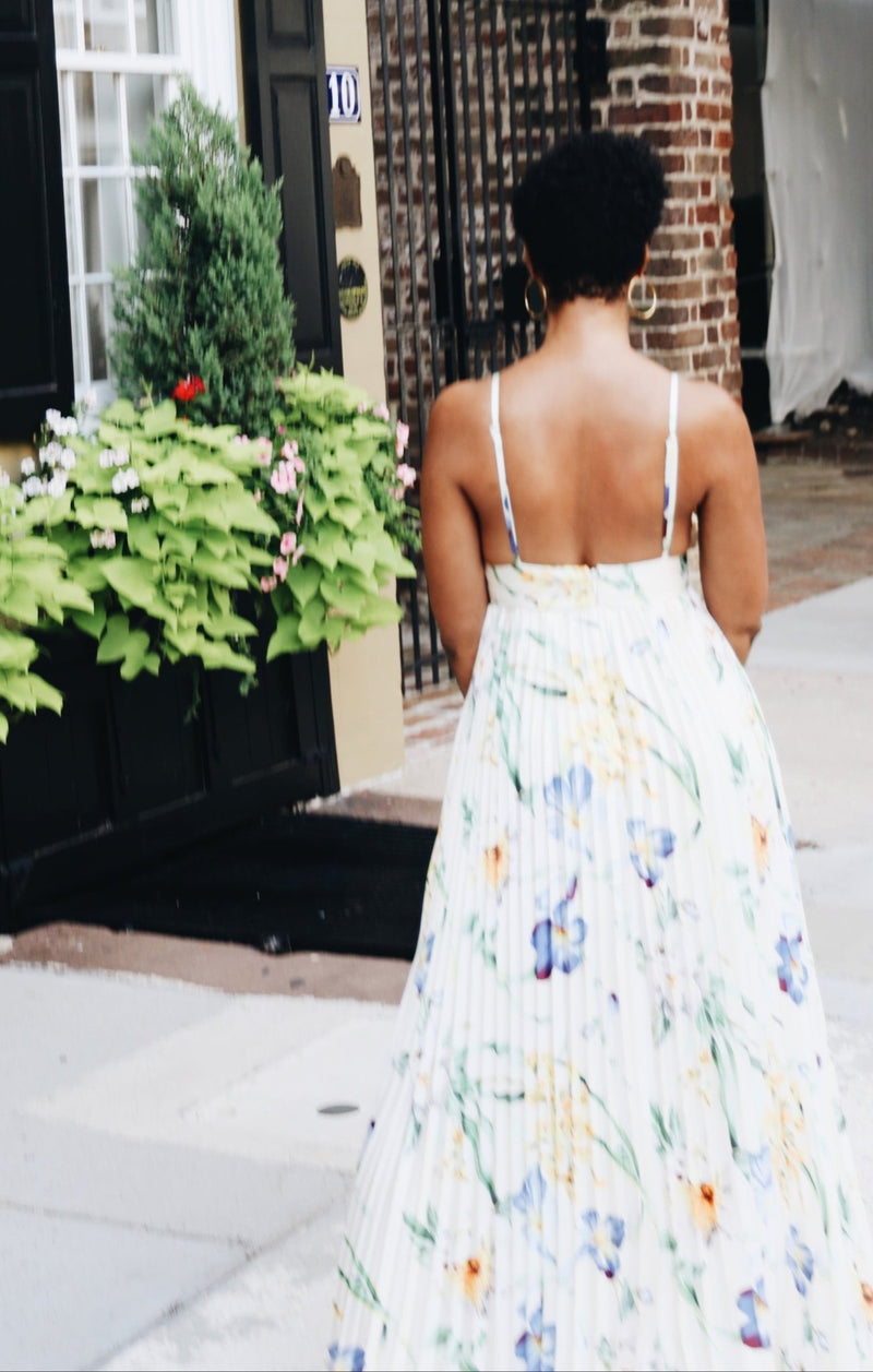 Sunset Bloom Maxi Dress