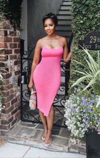 Jet Set Slit Dress