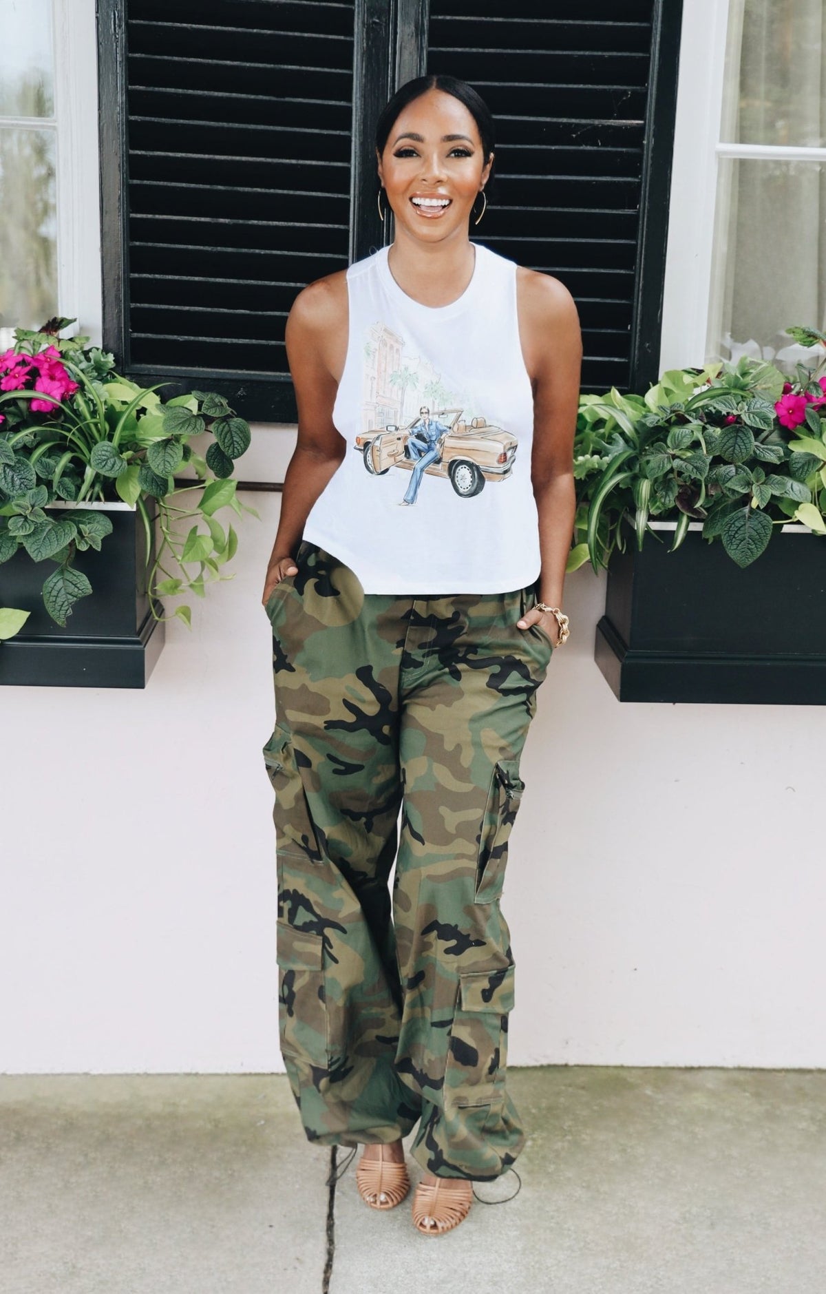 Charleston Cruise Racerback Tank