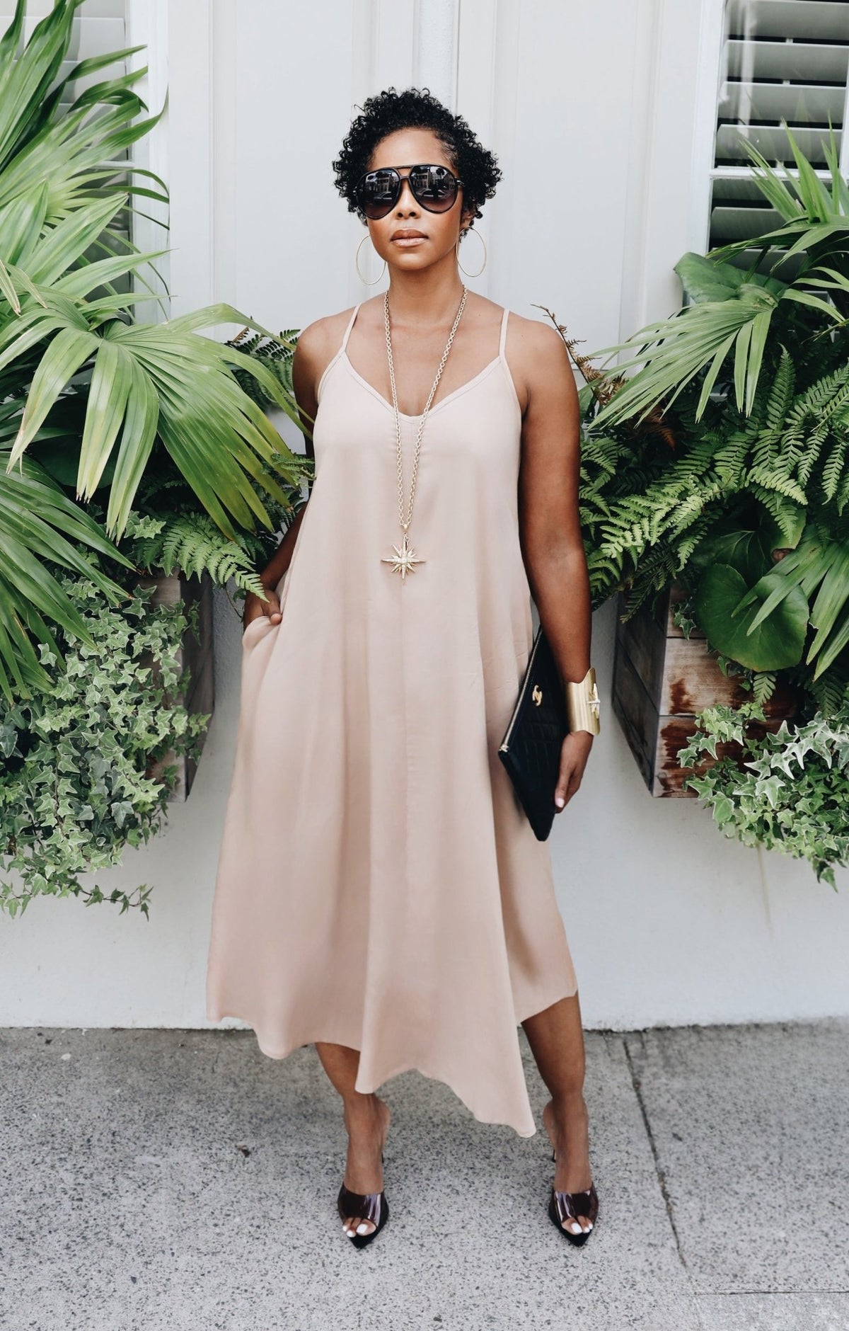 Driftline Midi Dress