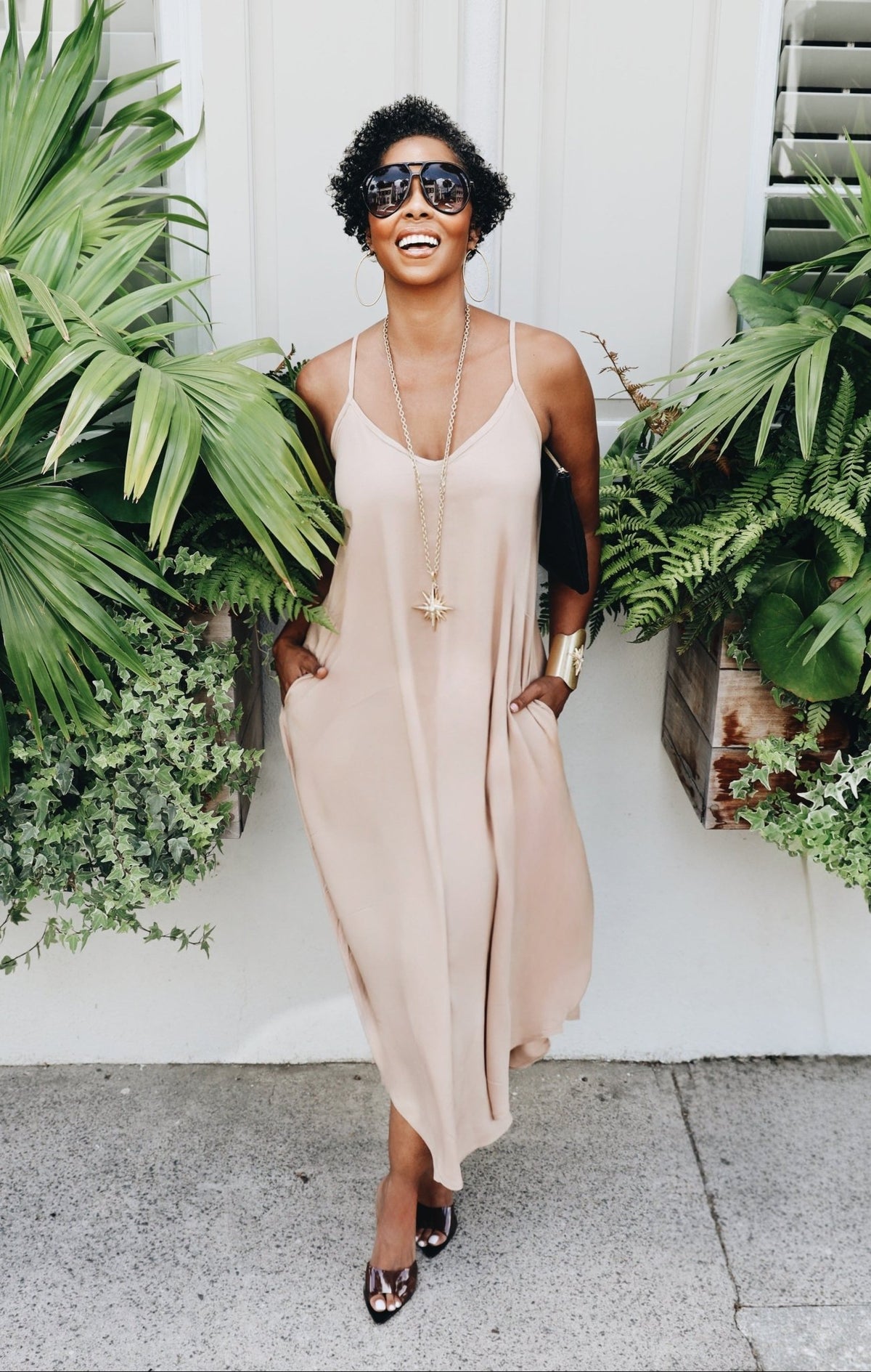 Driftline Midi Dress