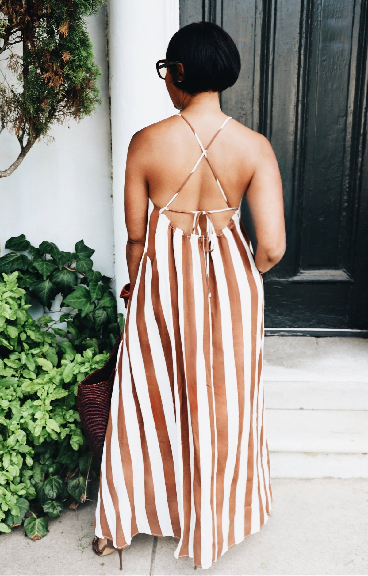 Saint-Tropez Stripe Maxi Dress