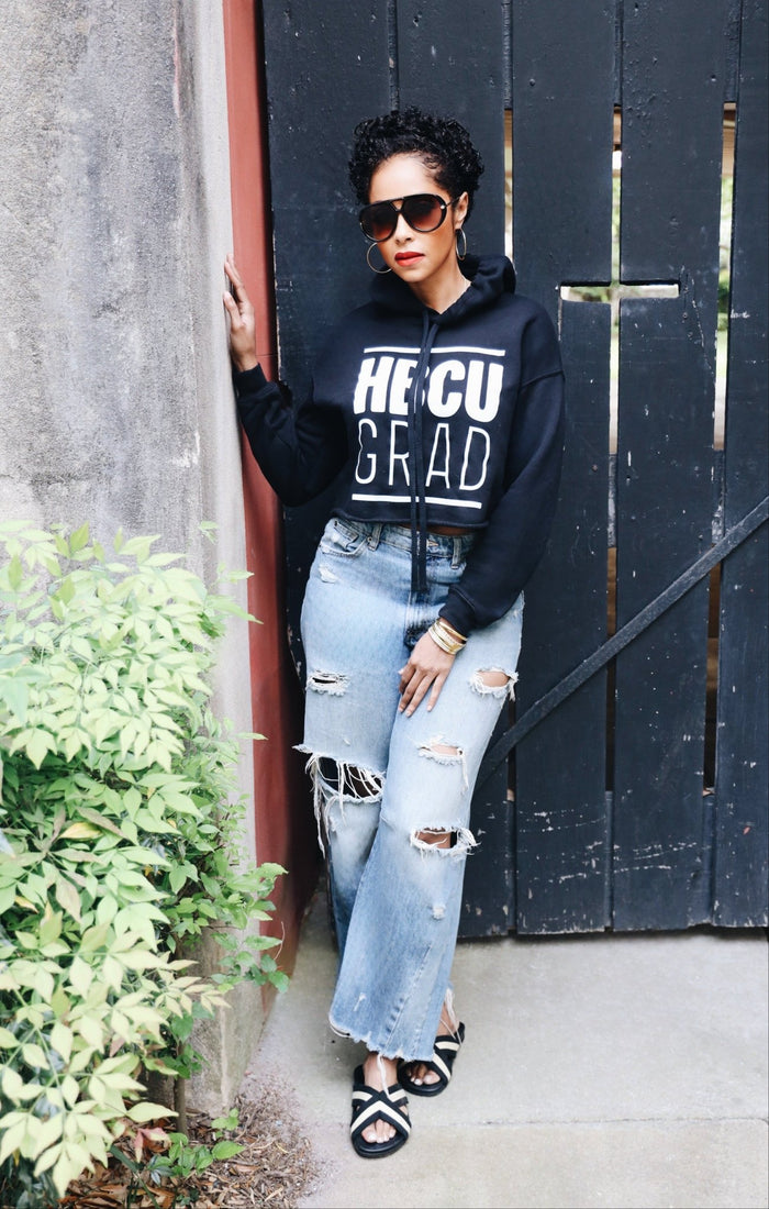 HBCU Crop Hoodie