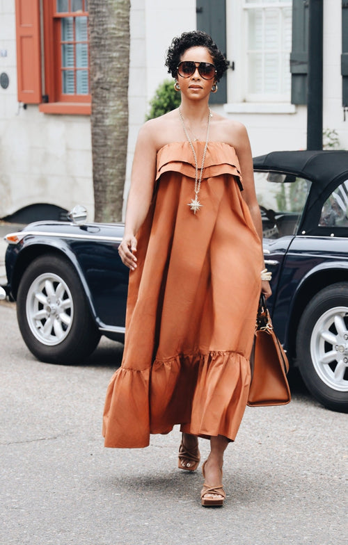 Amalfi Halter Maxi Dress