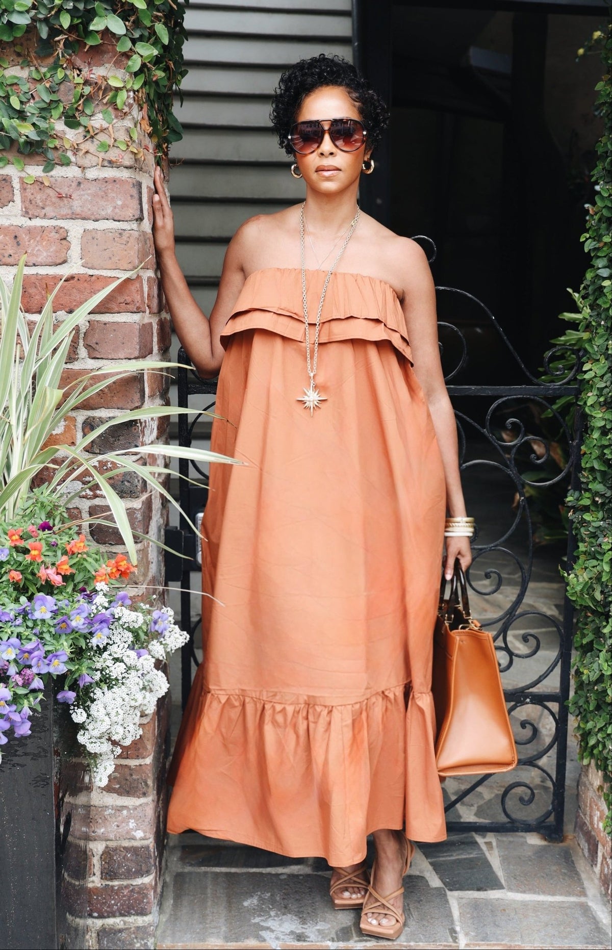 Amalfi Halter Maxi Dress