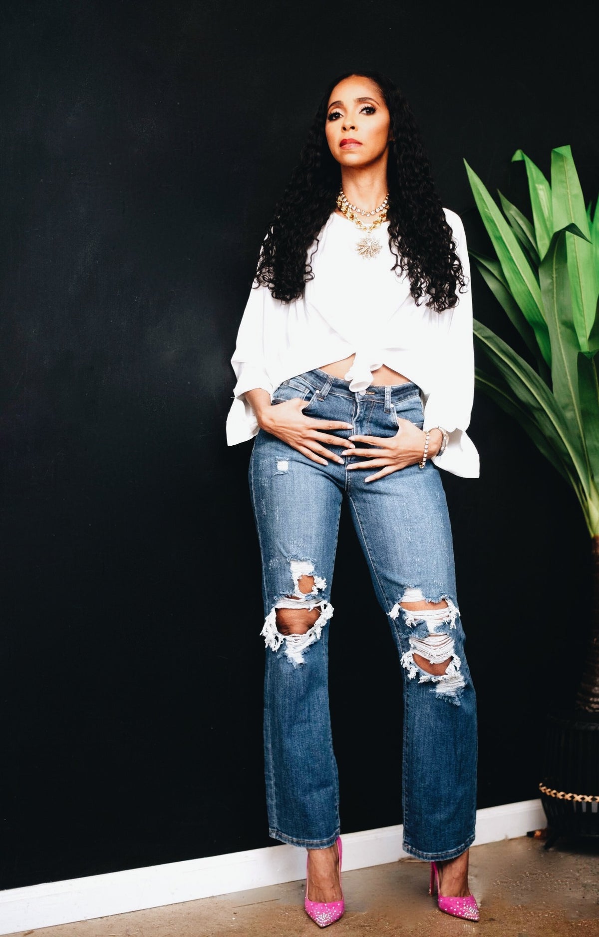 Roll Up Or Down Jeans