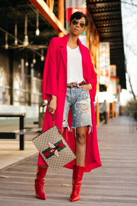 Fire Line Button Down Tie Coat