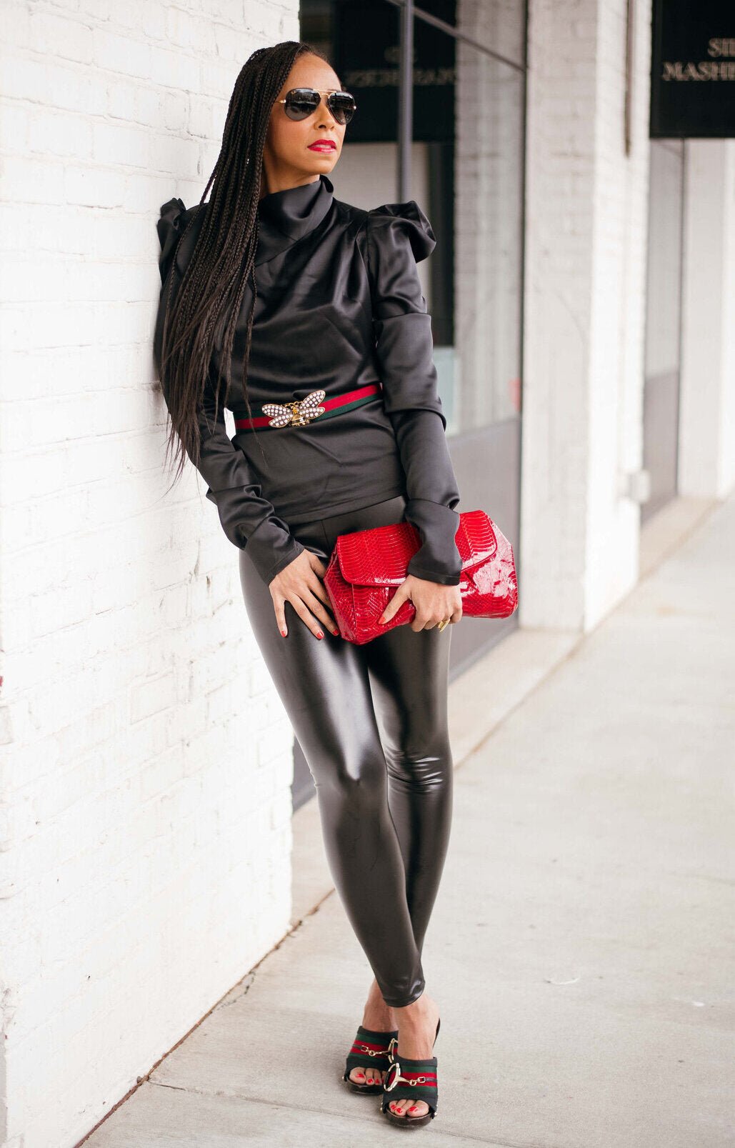 Faux Leather Leggings